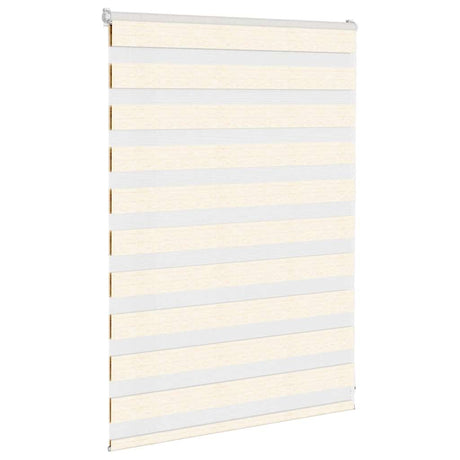 Vidaxx zebra rullegardin 100x100 cm stof bredde 95,9 cm marmor beige