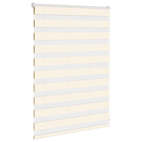 VidaXL zebra rullegardin 105x100 cm stof bredde 100,9 cm marmor beige