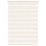 VidaXL zebra rullegardin 110x100 cm stof bredde 105,9 cm marmor beige
