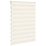 VidaXL zebra rullegardin 110x100 cm stof bredde 105,9 cm marmor beige