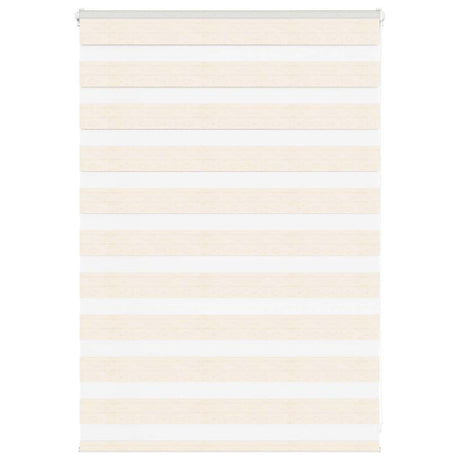 Vidaxx zebra rullegardin 115x100 cm stofbredde 110,9 cm marmor beige