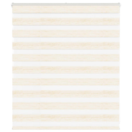 Vidaxx zebra rullegardin 120x100 cm stof bredde 115,9 cm marmor beige