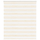 VidaXL zebra rullegardin 125x100 cm stof bredde 120,9 cm marmor beige