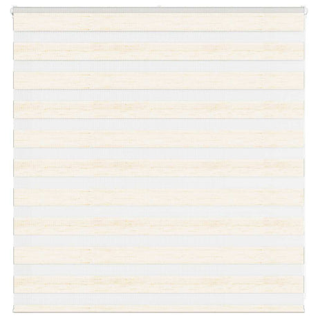 VidaXL zebra rullegardin 140x100 cm stof bredde 135,9 cm marmor beige