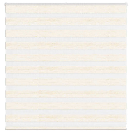 Vidaxx zebra rullegardin 145x100 cm stofbredde 140,9 cm marmor beige