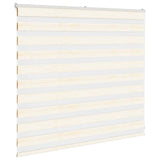 Vidaxx zebra rullegardin 165x100 cm stof bredde 160,9 cm marmor beige