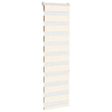 VidaXL zebragardin 40x150 cm stofbredde 35,9 cm polyester marmor beige