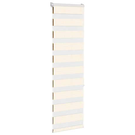 VidaXL zebragardin 45x150 cm stofbredde 40,9 cm polyester marmor beige