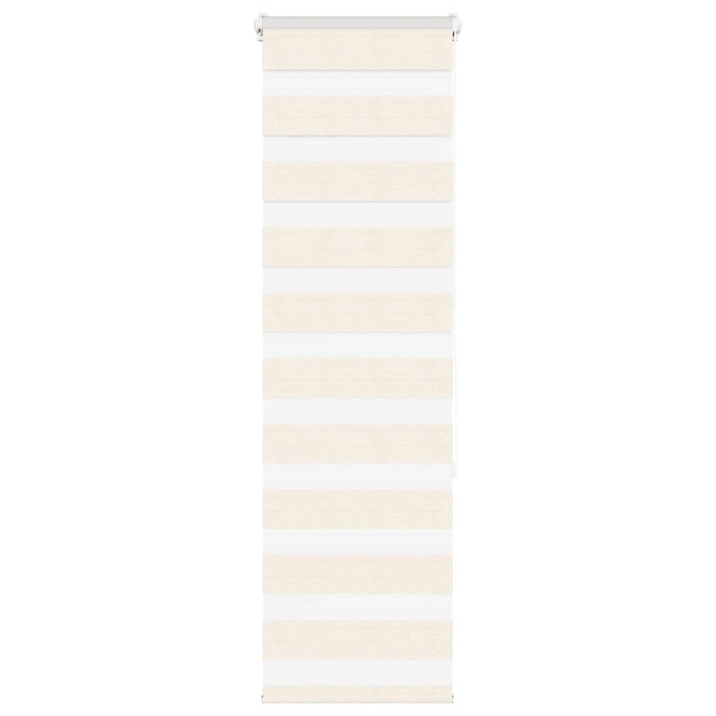 VidaXL zebragardin 50x150 cm stofbredde 55,9 cm polyester marmor beige