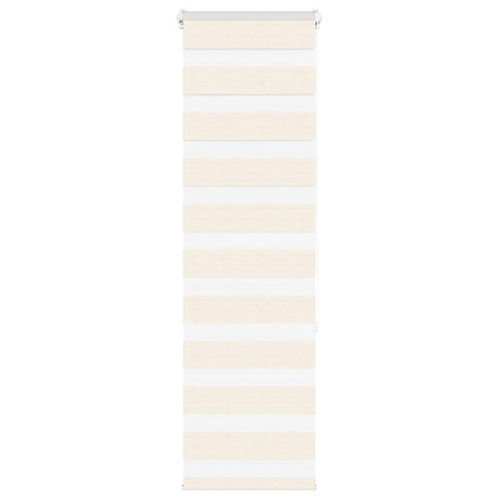 VidaXL zebragardin 50x150 cm stofbredde 55,9 cm polyester marmor beige