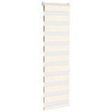 VidaXL zebragardin 50x150 cm stofbredde 55,9 cm polyester marmor beige