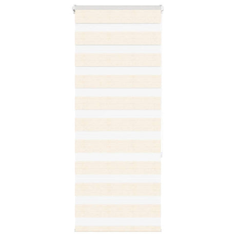 VidaXL zebragardin 55x150 cm stofbredde 50,9 cm polyester marmor beige