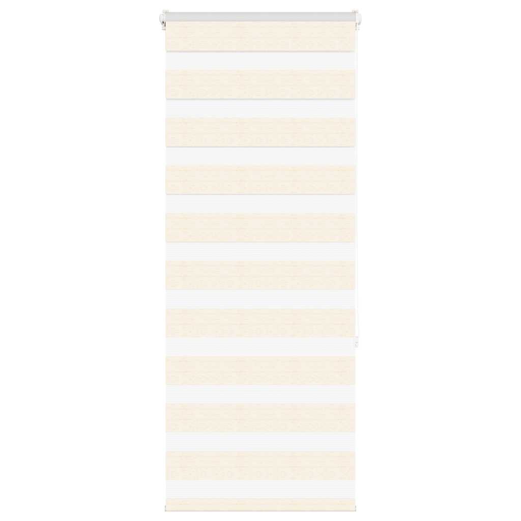 VidaXL zebragardin 60x150 cm stofbredde 55,9 cm polyester marmor beige