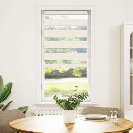 VidaXL zebragardin 60x150 cm stofbredde 55,9 cm polyester marmor beige