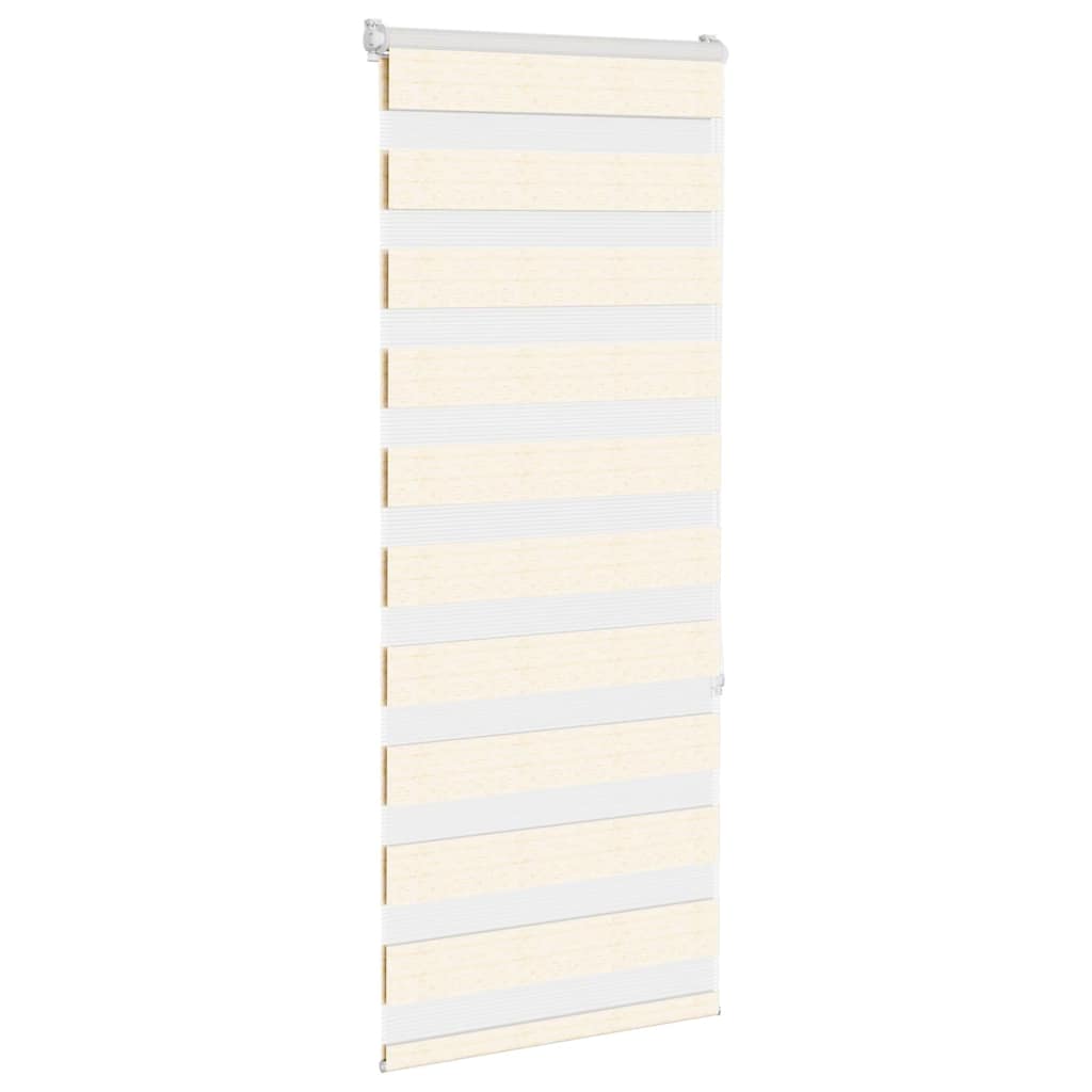 VidaXL zebragardin 60x150 cm stofbredde 55,9 cm polyester marmor beige