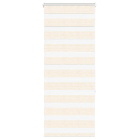 Vidaxx zebra rullegardin 65x150 cm stofbredde 60,9 cm marmorbeige