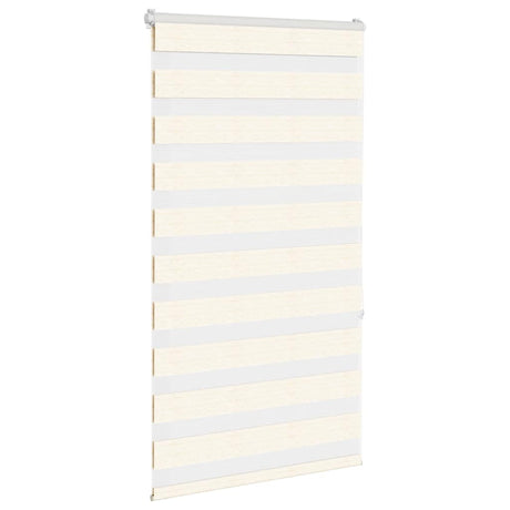 VidaXL zebra rullegardin 75x150 cm stof bredde 70,9 cm marmor beige