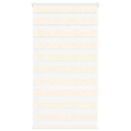 Vidaxx zebra rullegardin 85x150 cm stofbredde 80,9 cm marmor beige