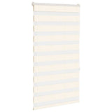 Vidaxx zebra rullegardin 85x150 cm stofbredde 80,9 cm marmor beige