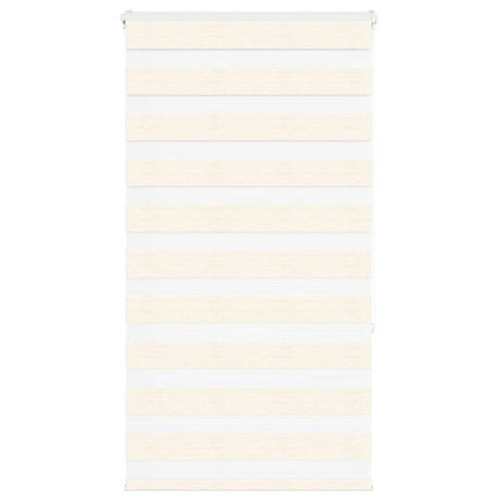 VidaXL zebra rullegardin 90x150 cm stof bredde 85,9 cm marmor beige