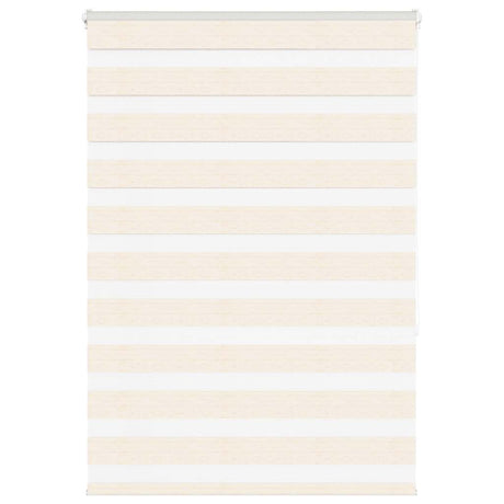 VidaXL zebra rullegardin 95x150 cm stof bredde 90,9 cm marmor beige
