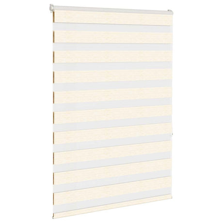 VidaXL zebra rullegardin 95x150 cm stof bredde 90,9 cm marmor beige