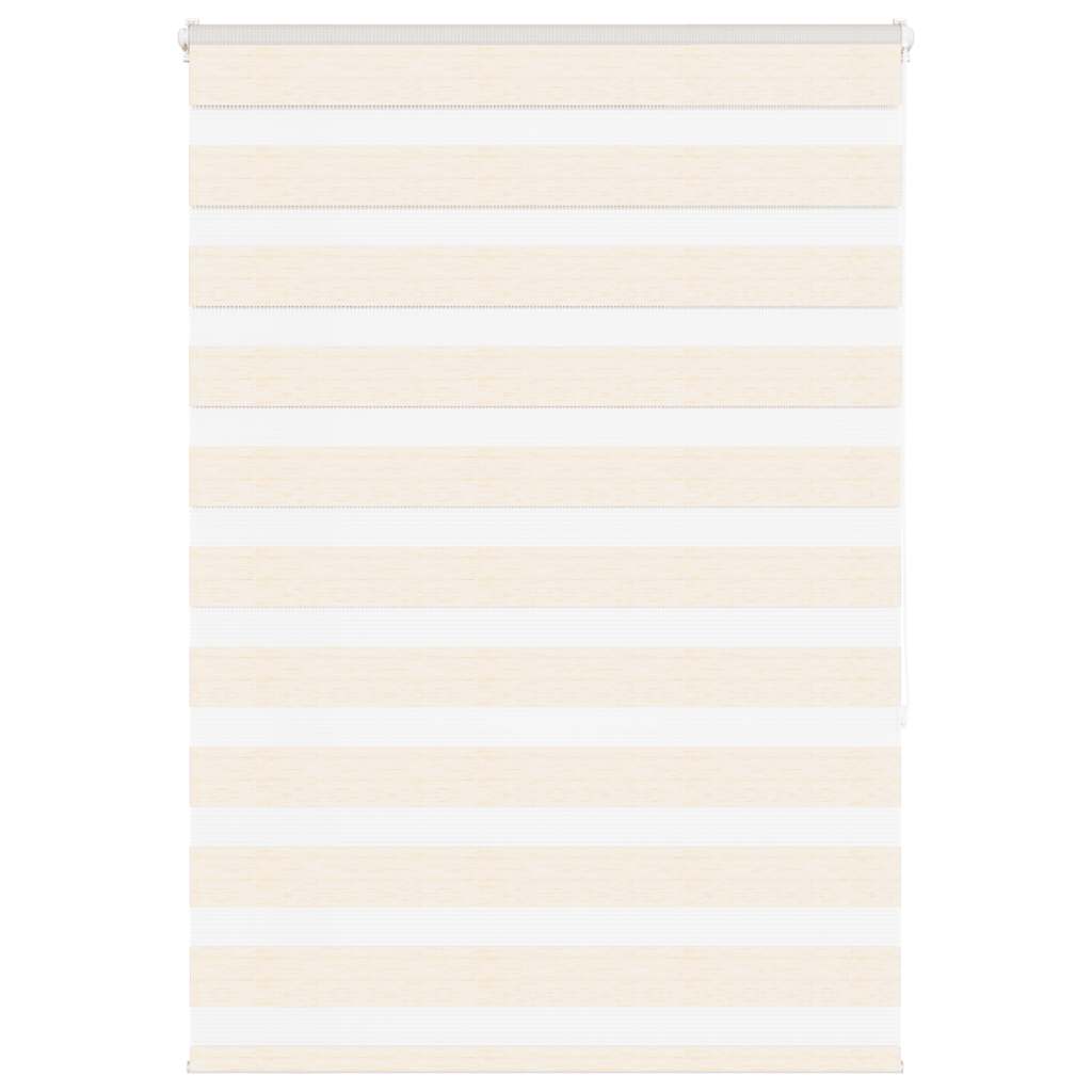 VidaXL zebragardin 105x150cm stofbredde 100,9cm polyester marmor beige