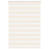 VidaXL zebragardin 105x150cm stofbredde 100,9cm polyester marmor beige
