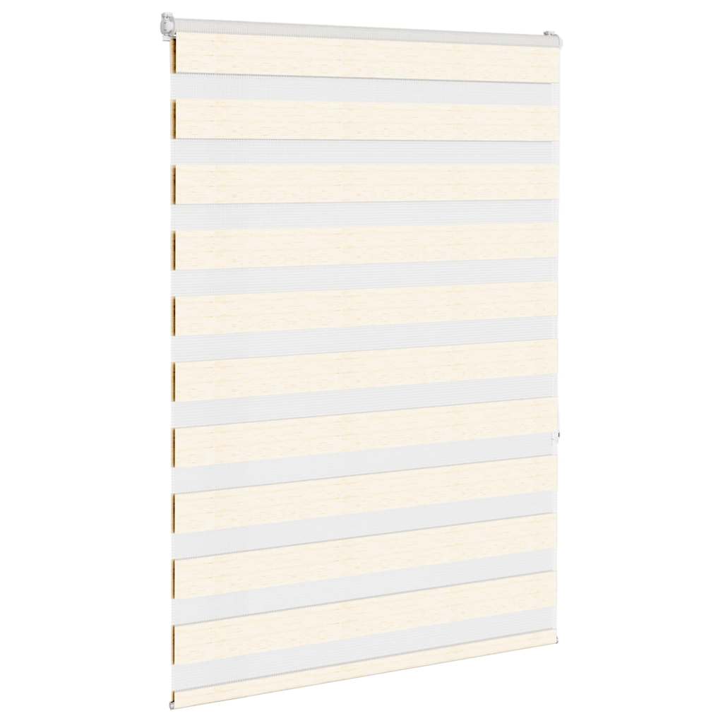 VidaXL zebragardin 105x150cm stofbredde 100,9cm polyester marmor beige