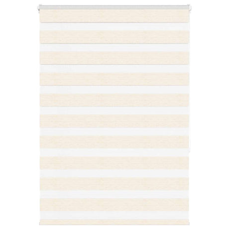 VidaXL zebra rullegardin 115x150 cm stofbredde 110,9 cm marmor beige