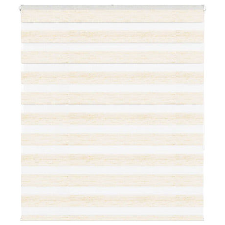 Vidaxx zebra rullegardin 135x150 cm stofbredde 130,9 cm marmor beige