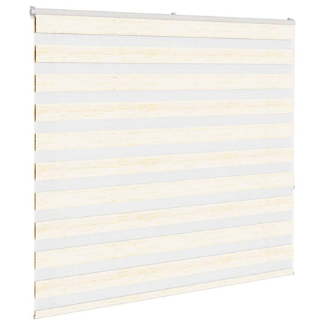 VidaXL zebra rullegardin 155x150 cm stof bredde 150,9 cm marmor beige