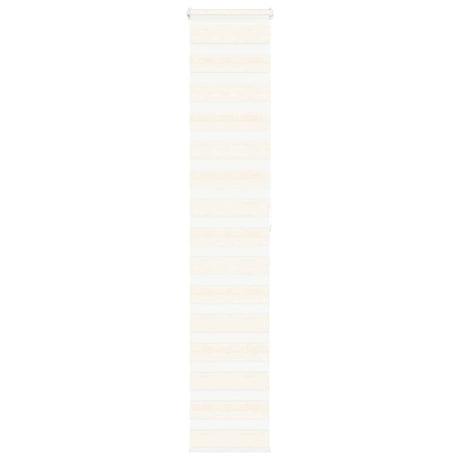 VidaXL zebra rullegardin 40x200 cm stof bredde 35,9 cm marmor beige