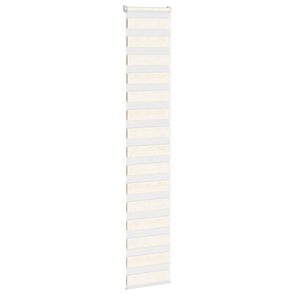 VidaXL zebra rullegardin 40x200 cm stof bredde 35,9 cm marmor beige