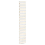 VidaXL zebra rullegardin 40x200 cm stof bredde 35,9 cm marmor beige