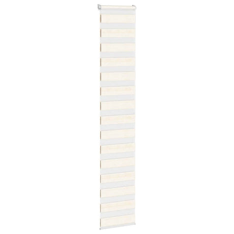 VidaXL zebra rullegardin 40x200 cm stof bredde 35,9 cm marmor beige