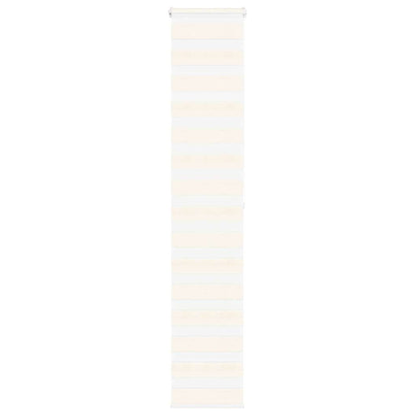 VidaXL zebra rullegardin 45x200 cm stofbredde 40,9 cm marmor beige
