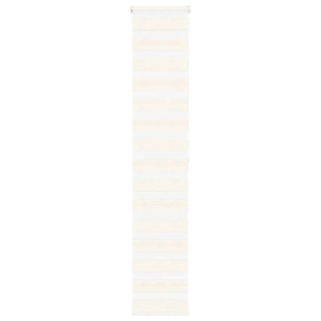 VidaXL zebra rullegardin 50x200 cm stof bredde 45,9 cm marmor beige