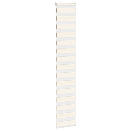 VidaXL zebra rullegardin 50x200 cm stof bredde 45,9 cm marmor beige