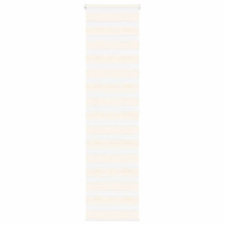 VidaXL zebra rullegardin 55x200 cm stof bredde 50,9 cm marmor beige