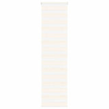 Vidaxx zebra rullegardin 65x200 cm stofbredde 60,9 cm marmorbeige