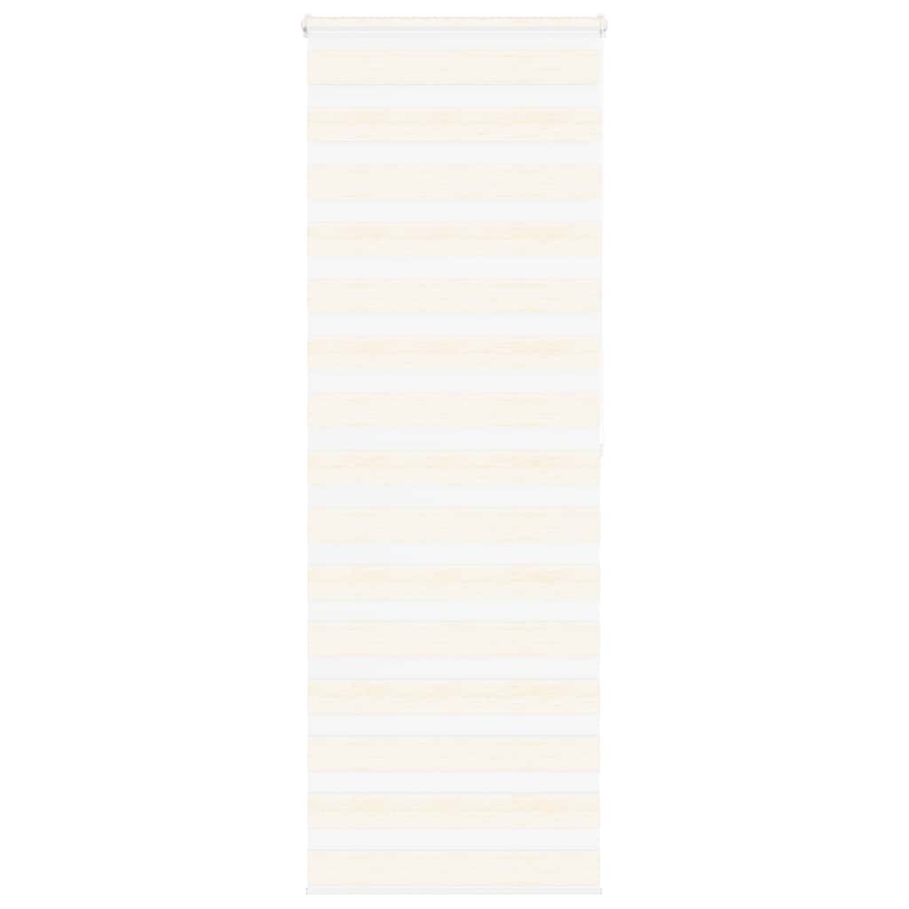 VidaXL zebra rullegardin 70x200 cm stof bredde 65,9 cm marmor beige