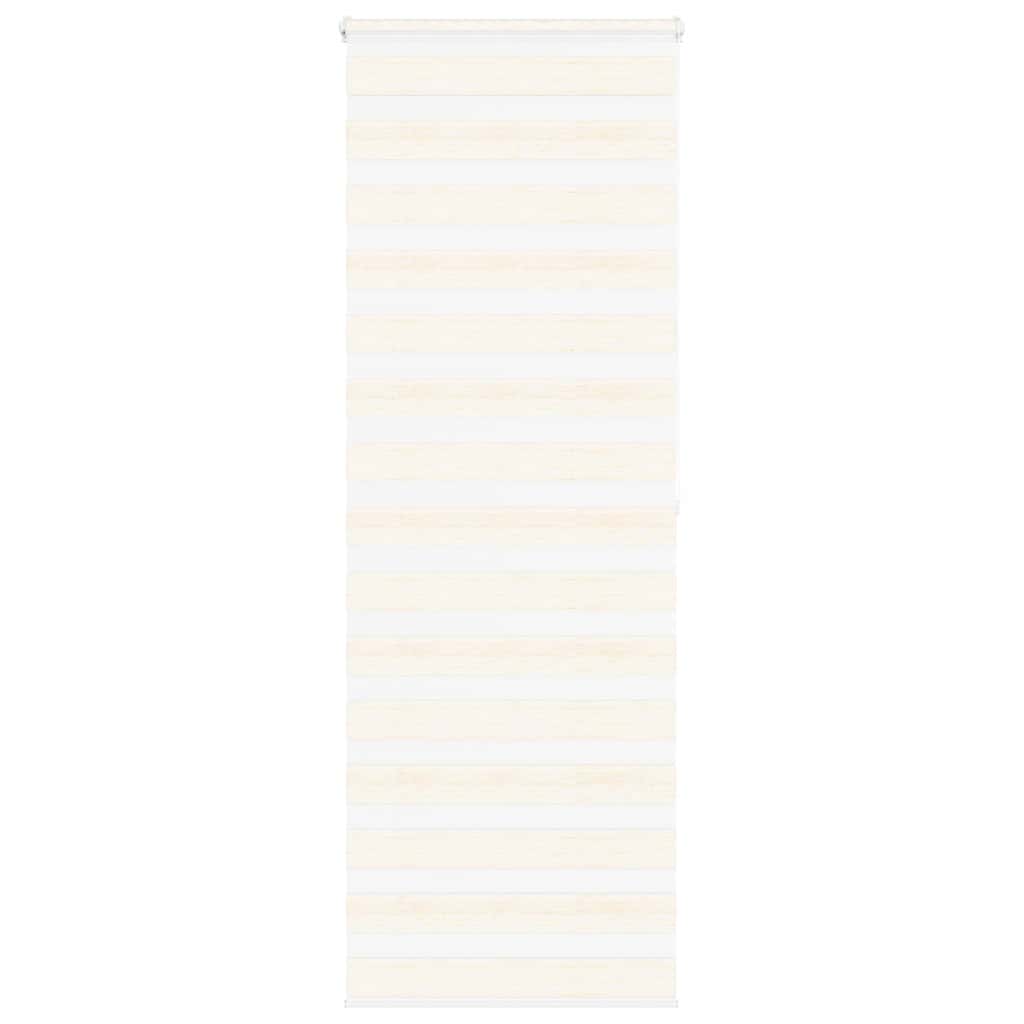 VidaXL zebra rullegardin 75x200 cm stof bredde 70,9 cm marmor beige