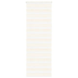 VidaXL zebra rullegardin 75x200 cm stof bredde 70,9 cm marmor beige