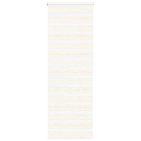 VidaXL zebra rullegardin 75x200 cm stof bredde 70,9 cm marmor beige