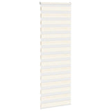 VidaXL zebra rullegardin 75x200 cm stof bredde 70,9 cm marmor beige