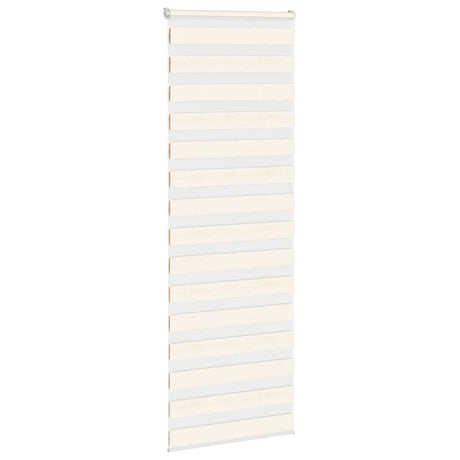 VidaXL zebra rullegardin 90x200 cm stof bredde 85,9 cm marmor beige