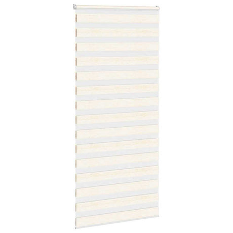 VidaXL zebra rullegardin 100x200 cm stof bredde 95,9 cm marmor beige