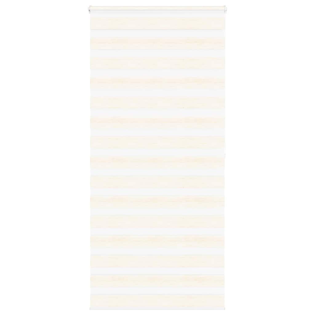 VidaXL zebra rullegardin 105x200 cm stof bredde 100,9 cm marmor beige