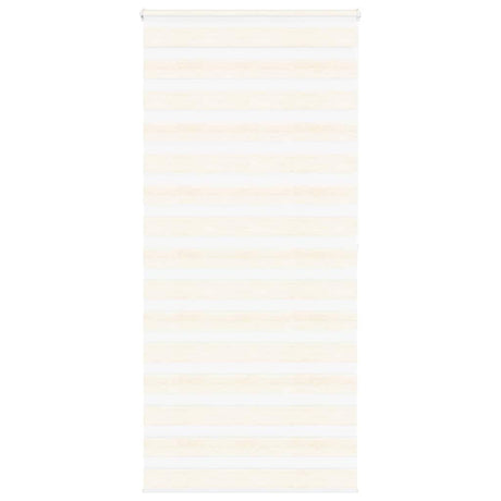VidaXL zebra rullegardin 105x200 cm stof bredde 100,9 cm marmor beige